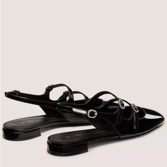 STUART WEITZMAN Claris Slingback Ballerina Shoes - Picture 3 of 5